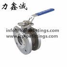 Stainless Steel 1PC wafer flanged ball valve(DIN)1.4408/1.4308 PN16 DN25/DN50 DIN Standard flange ball valve
