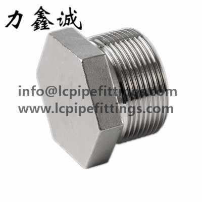 Stainless Steel Hex Plug(HP) hexagon plug,plug fittings DIN EN 10213 1.4308/1.4408 DN15/DN25/DN40/DN50