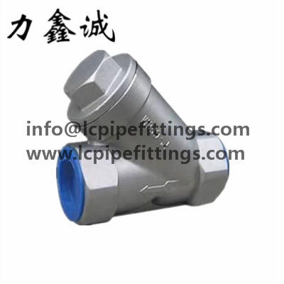 Stainless Steel Y STRAINER 800psi(PN40) Investment casting stianless steel valves from China with low price