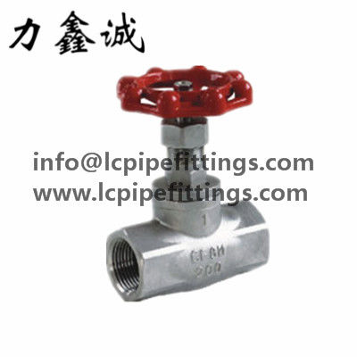 Stainless Steel Globe Valve with hanwheel 200PSI/PN16  Size 1/2&quot;-3/4&quot;-1&quot;-11/4&quot;-11/2&quot;-2&quot; casting valve factory