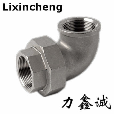 LXC Stainless steel 90 degree elbow unions/union /unions elbow